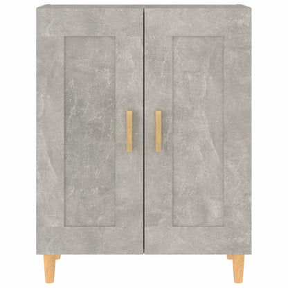 812136 vidaXL Sideboard Concrete Grey 69,5x34x90 cm Engineered Wood