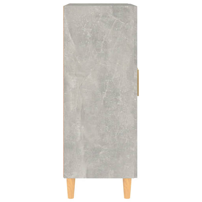 Sideboard | Concrete grey | Engineered wood, solid eucalyptus wood