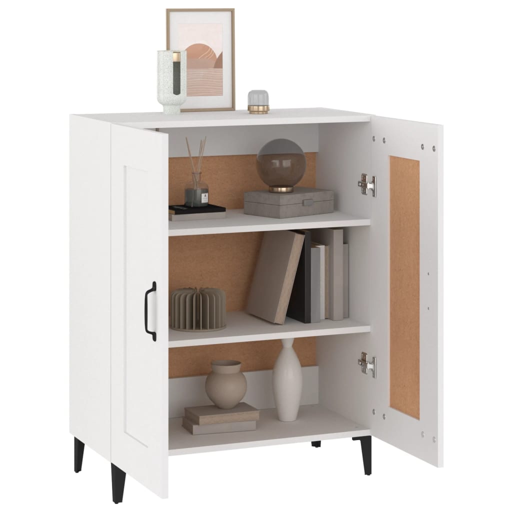 Sideboard White 69.5x34x90 cm Engineered Wood