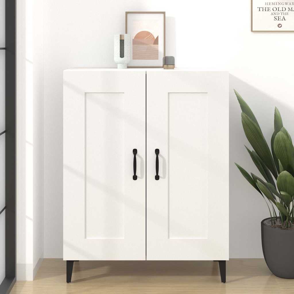 812141 vidaXL Sideboard White 69,5x34x90 cm Engineered Wood