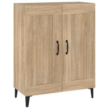 812144 vidaXL Sideboard Sonoma Oak 69,5x34x90 cm Engineered Wood