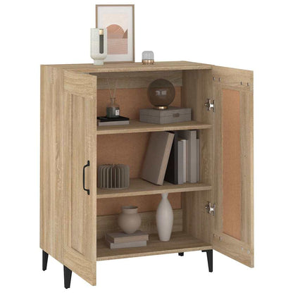 812144 vidaXL Sideboard Sonoma Oak 69,5x34x90 cm Engineered Wood