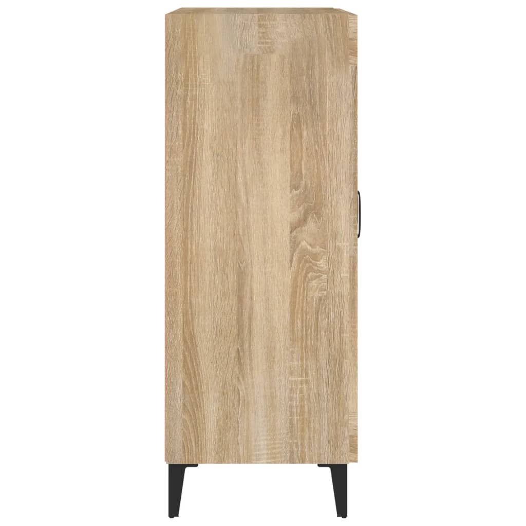 Sideboard Sonoma Oak 69.5x34x90 cm Engineered Wood