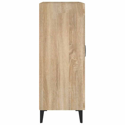 812144 vidaXL Sideboard Sonoma Oak 69,5x34x90 cm Engineered Wood