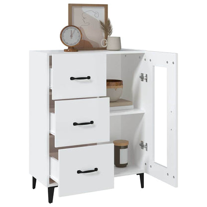 Sideboard White 69,5x34x90 cm Engineered Wood