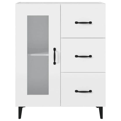 Sideboard White 69,5x34x90 cm Engineered Wood