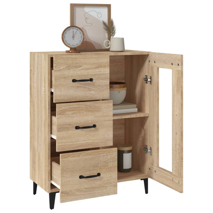 Sideboard Sonoma Oak 69.5x34x90 cm Engineered Wood