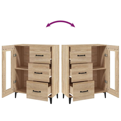 Sideboard Sonoma Oak 69.5x34x90 cm Engineered Wood