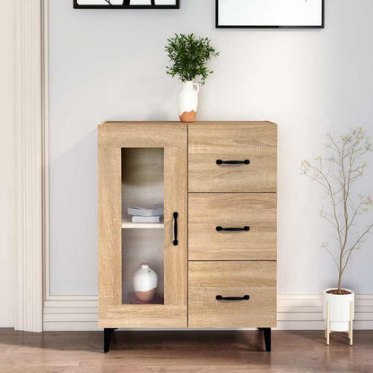 Sideboard Sonoma Oak 69,5x34x90 cm Engineered Wood