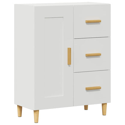 Sideboard White 69.5x34x90 cm Engineered Wood
