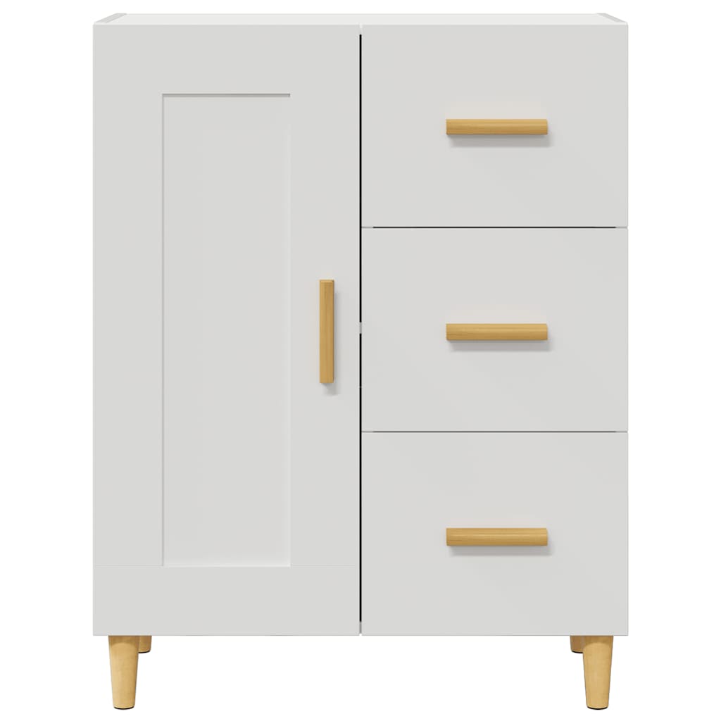 Sideboard White 69.5x34x90 cm Engineered Wood