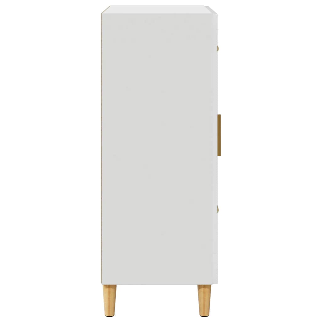 Sideboard White 69.5x34x90 cm Engineered Wood