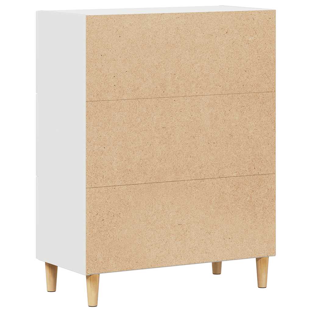 Sideboard White 69.5x34x90 cm Engineered Wood