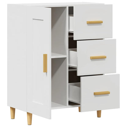 Sideboard White 69.5x34x90 cm Engineered Wood