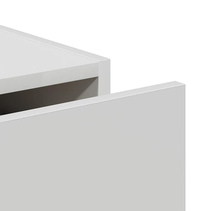 Sideboard White 69.5x34x90 cm Engineered Wood