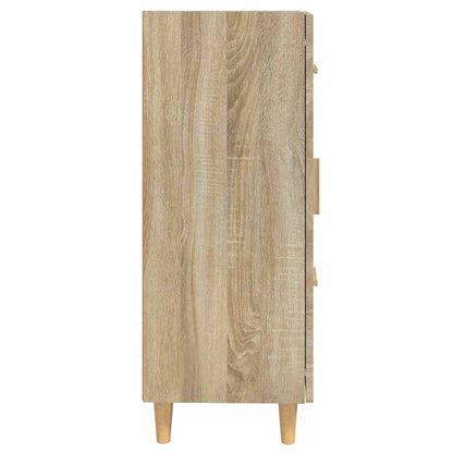 812225 vidaXL Sideboard Sonoma Oak 69,5x34x90 cm Engineered Wood