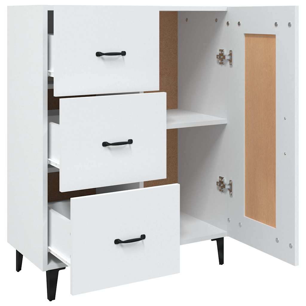 812231 vidaXL Sideboard White 69,5x34x90 cm Engineered Wood