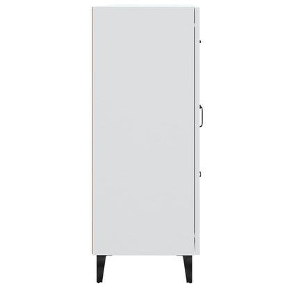 Sideboard White 69.5x34x90 cm Engineered Wood