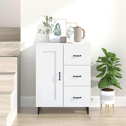 812231 vidaXL Sideboard White 69,5x34x90 cm Engineered Wood