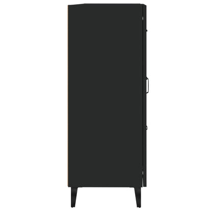 Sideboard Black 69.5x34x90 cm Engineered Wood