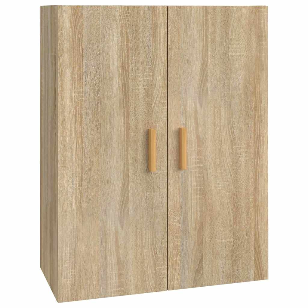 Hanging Wall Cabinet Sonoma Oak 69,5x34x90 cm