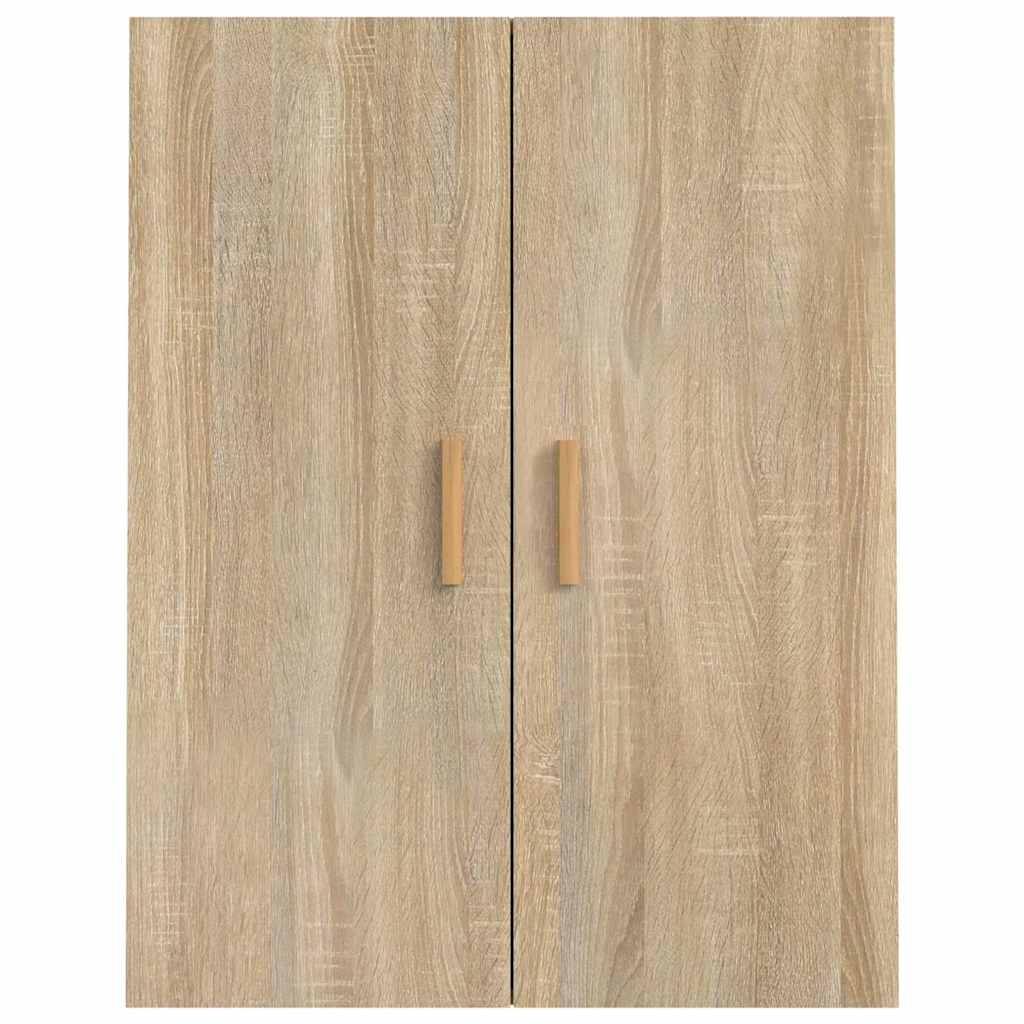 Hanging Wall Cabinet Sonoma Oak 69,5x34x90 cm