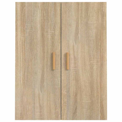 Hanging Wall Cabinet Sonoma Oak 69,5x34x90 cm
