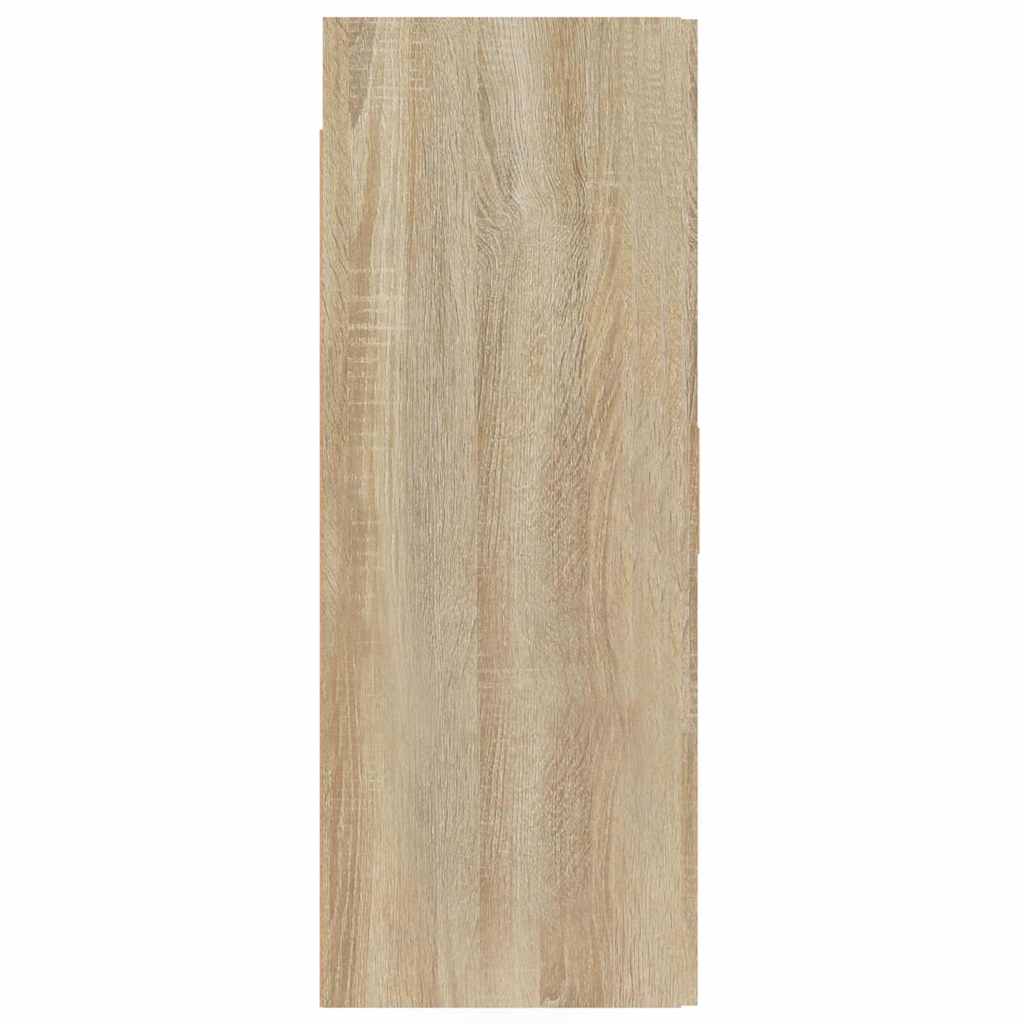 Hanging Wall Cabinet Sonoma Oak 69,5x34x90 cm