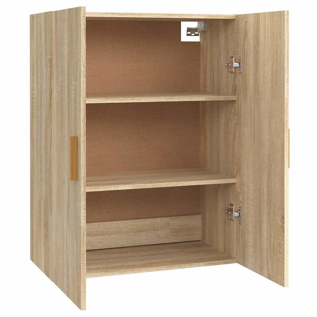 Hanging Wall Cabinet Sonoma Oak 69,5x34x90 cm