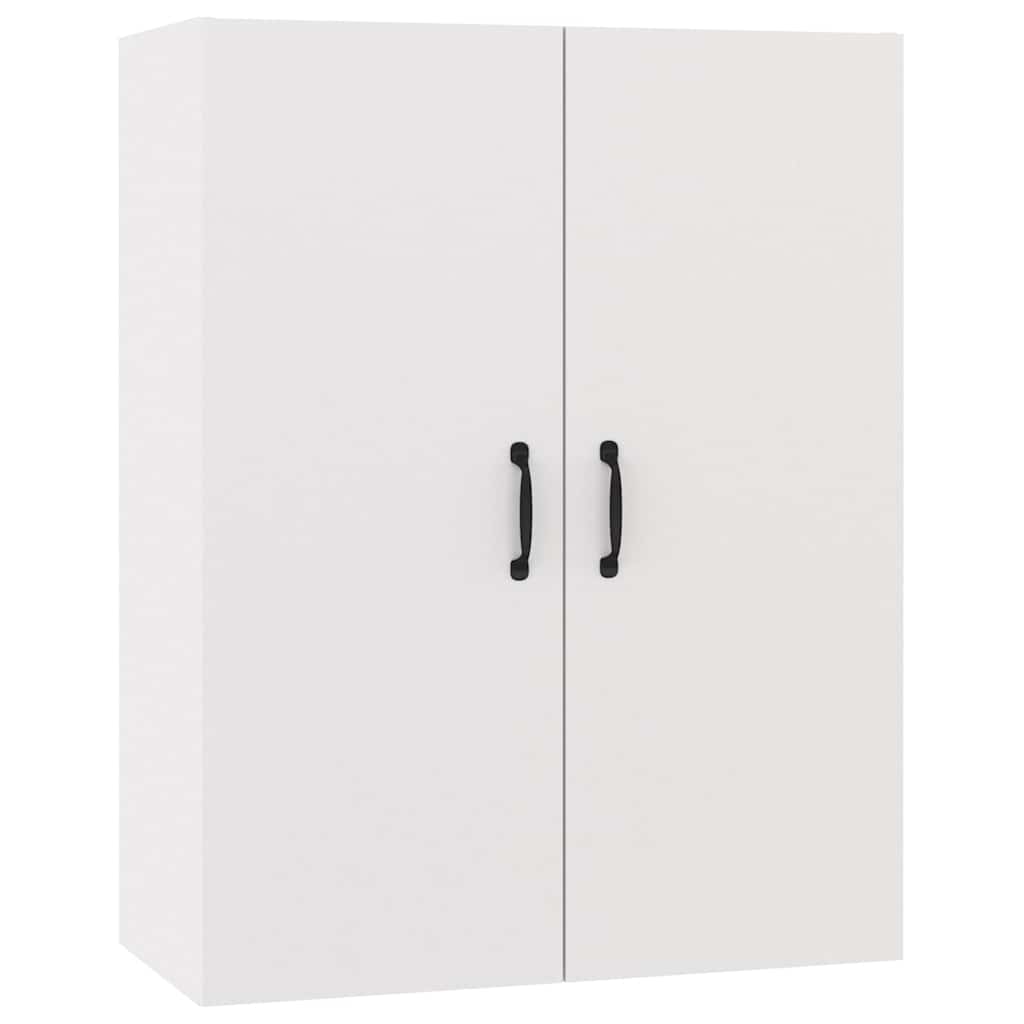 Hanging Cabinet White 69,5x34x90 cm Engineered Wood