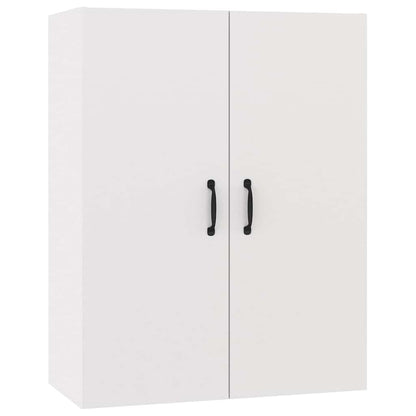 Hanging Cabinet White 69,5x34x90 cm Engineered Wood