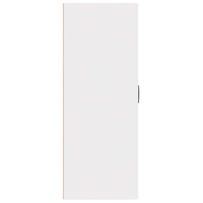 Hanging Cabinet White 69,5x34x90 cm Engineered Wood