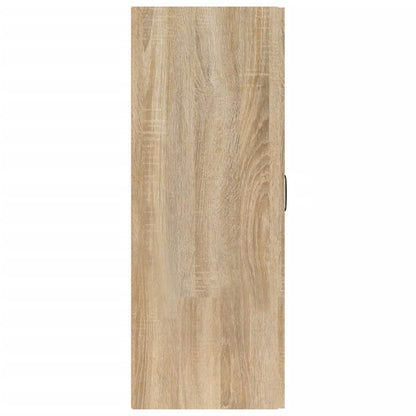 Hanging Cabinet Sonoma Oak 69,5x34x90 cm Engineered Wood