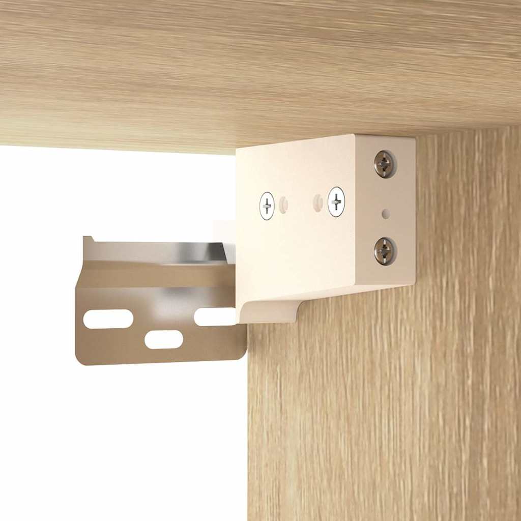 Hanging Cabinet Sonoma Oak 69,5x34x90 cm Engineered Wood