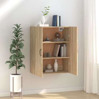 Hanging Cabinet Sonoma Oak 69,5x34x90 cm Engineered Wood