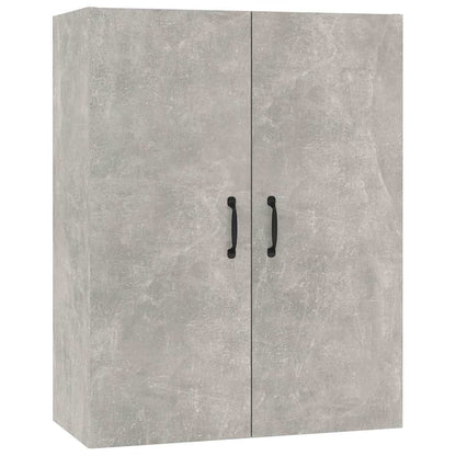 Hanging Cabinet Concrete Grey 69,5x34x90 cm Engineered Wood