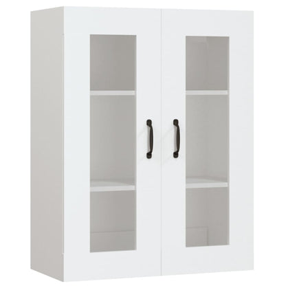 Hanging Wall Cabinet White 69,5x34x90 cm