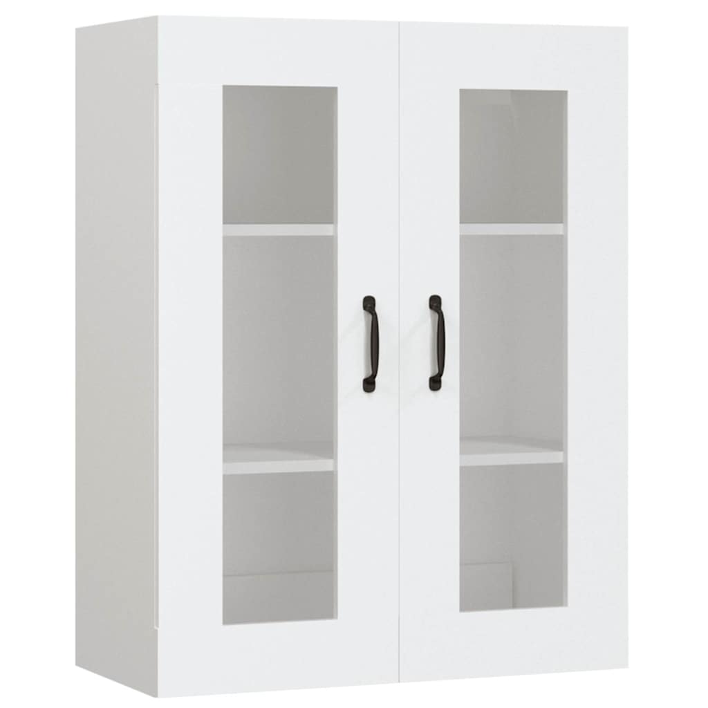 Hanging Wall Cabinet White 69,5x34x90 cm