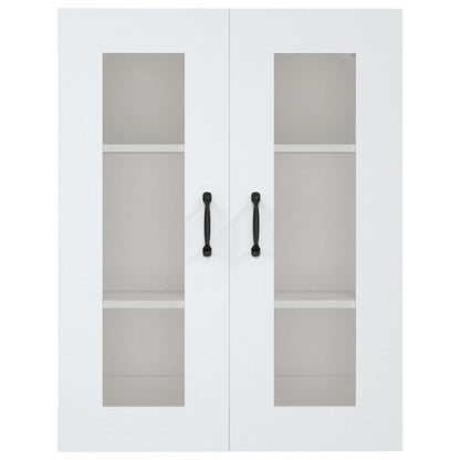 Hanging Wall Cabinet White 69,5x34x90 cm