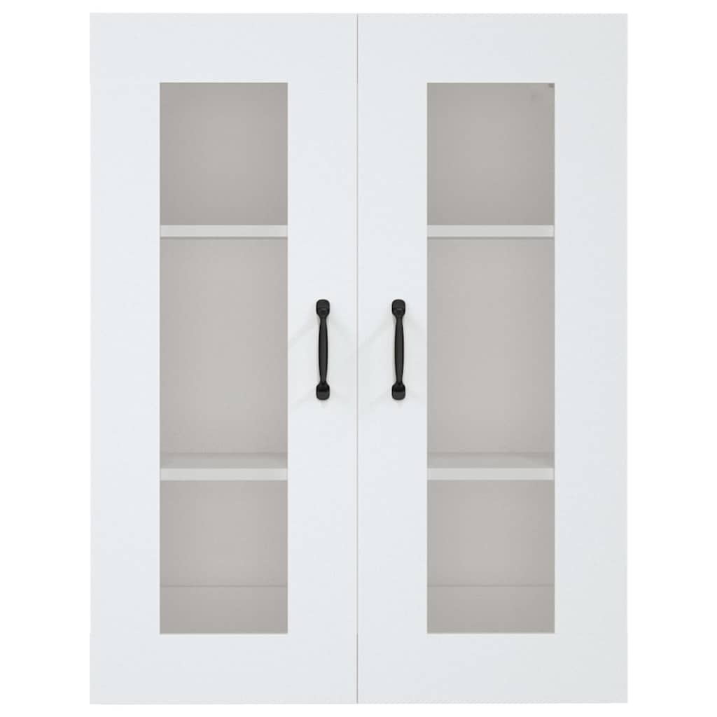 Hanging Wall Cabinet White 69,5x34x90 cm