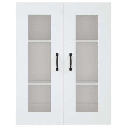 Hanging Wall Cabinet White 69,5x34x90 cm