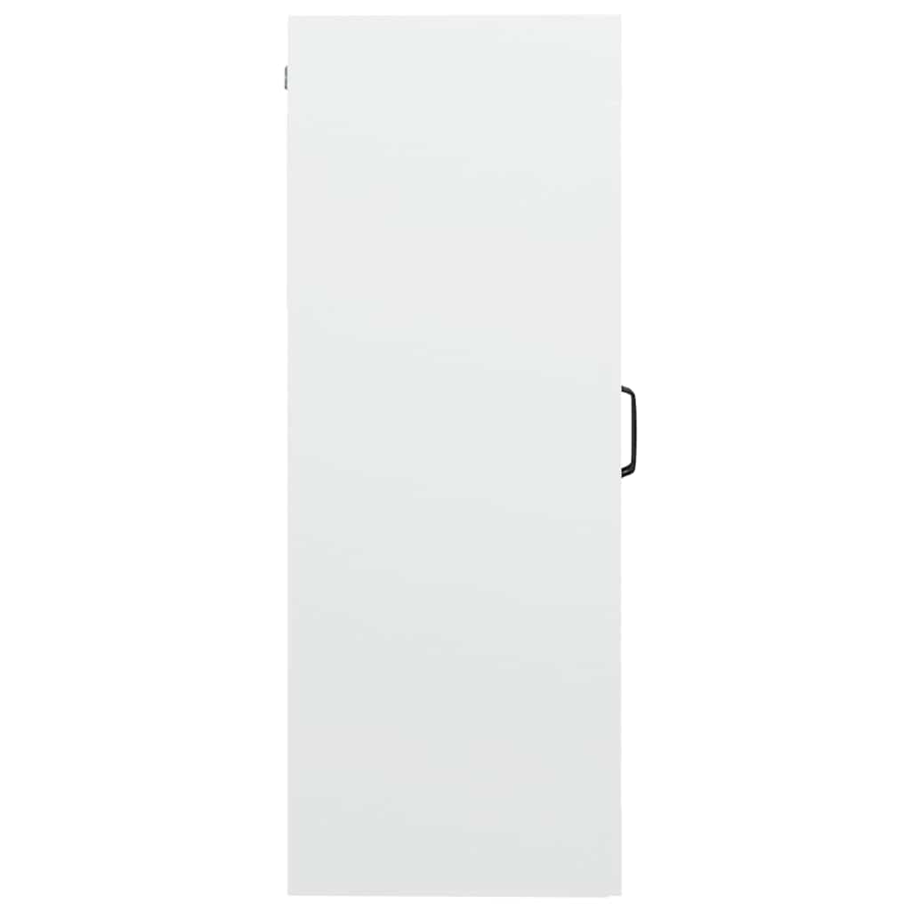 Hanging Wall Cabinet White 69,5x34x90 cm