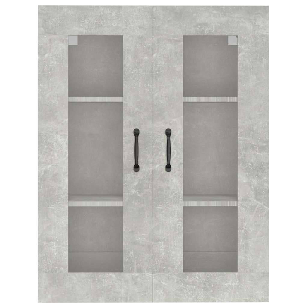 Hanging Wall Cabinet Concrete Grey 69.5x34x90 cm