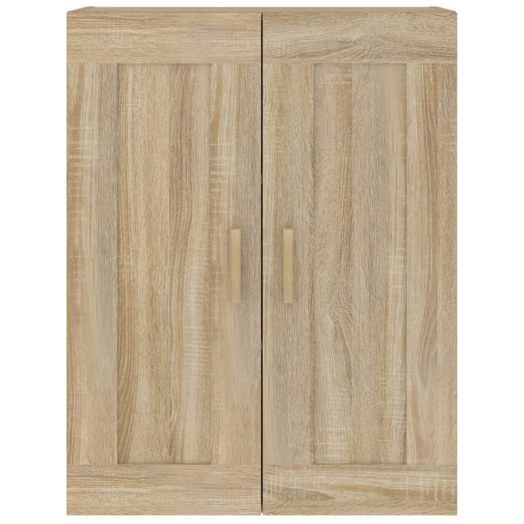 Wall Cabinet Sonoma Oak 69.5x32.5x90 cm Engineered Wood