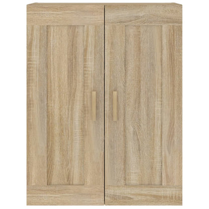 Wall Cabinet Sonoma Oak 69.5x32.5x90 cm Engineered Wood