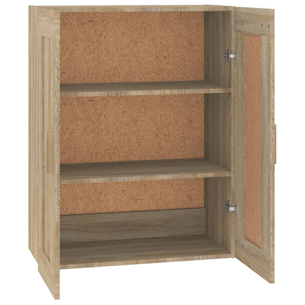 Wall Cabinet Sonoma Oak 69.5x32.5x90 cm Engineered Wood