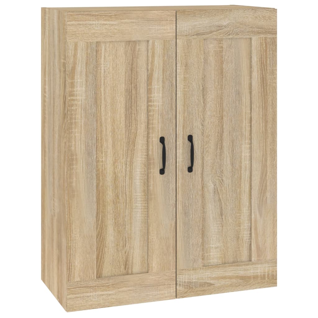 Hanging Wall Cabinet Sonoma Oak 69.5x32.5x90 cm