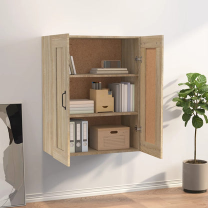 Hanging Wall Cabinet Sonoma Oak 69.5x32.5x90 cm