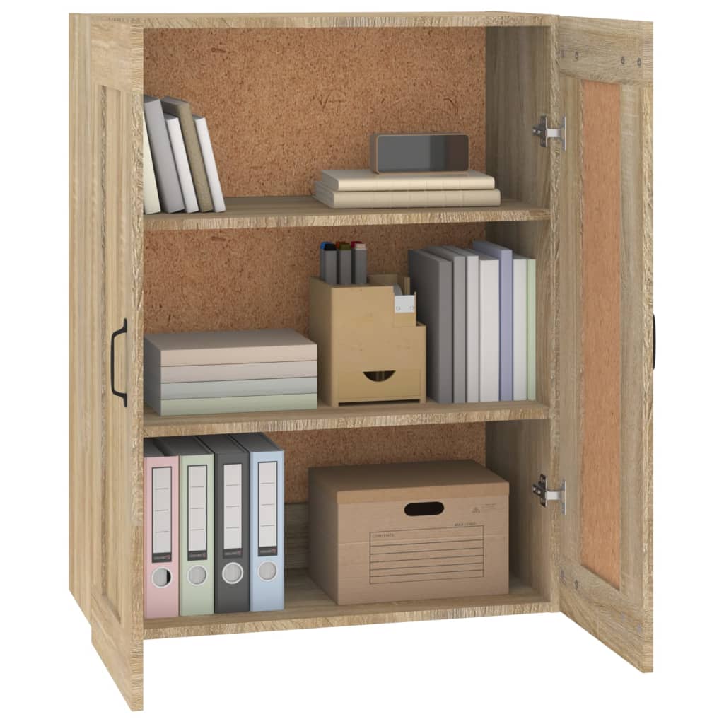 Hanging Wall Cabinet Sonoma Oak 69.5x32.5x90 cm
