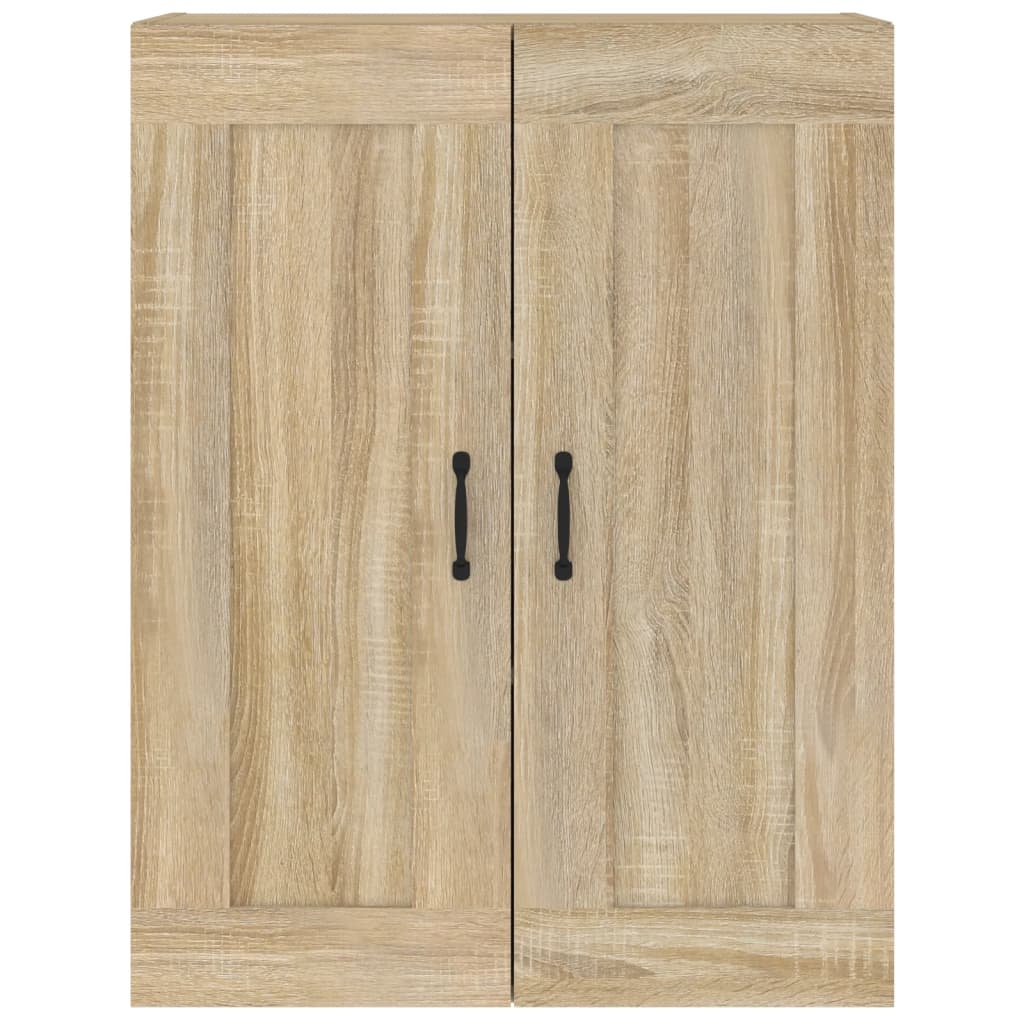 Hanging Wall Cabinet Sonoma Oak 69.5x32.5x90 cm